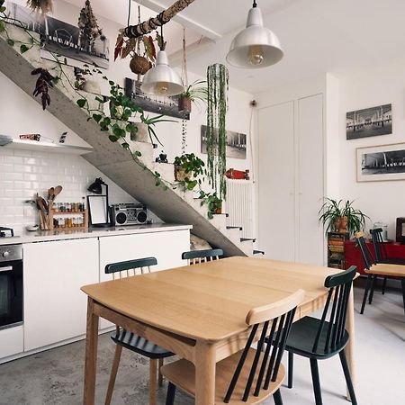 Duplex Sur Cour Arboree Párizs Kültér fotó