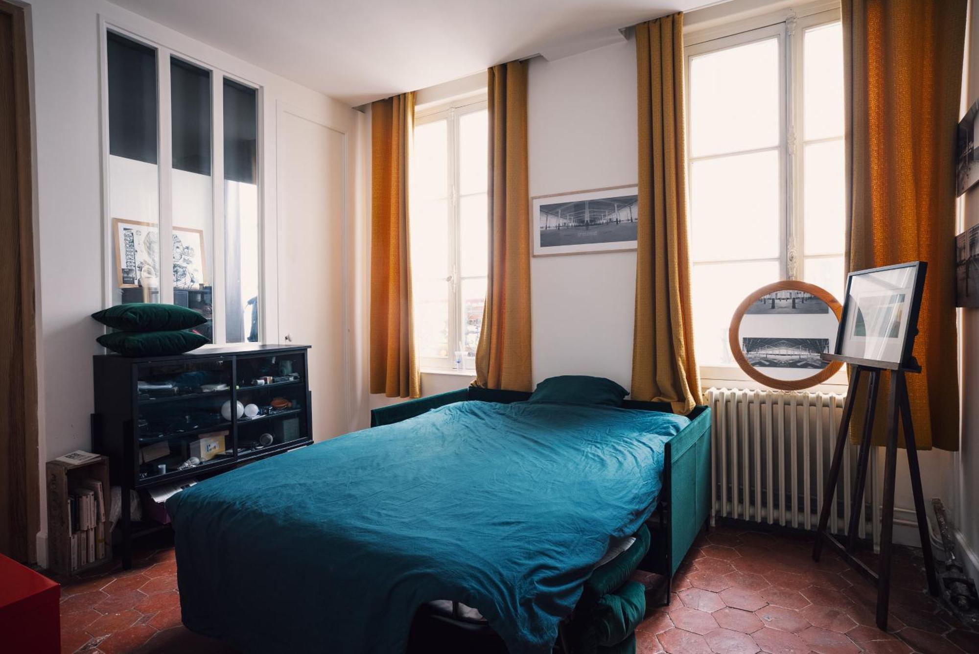 Duplex Sur Cour Arboree Párizs Kültér fotó